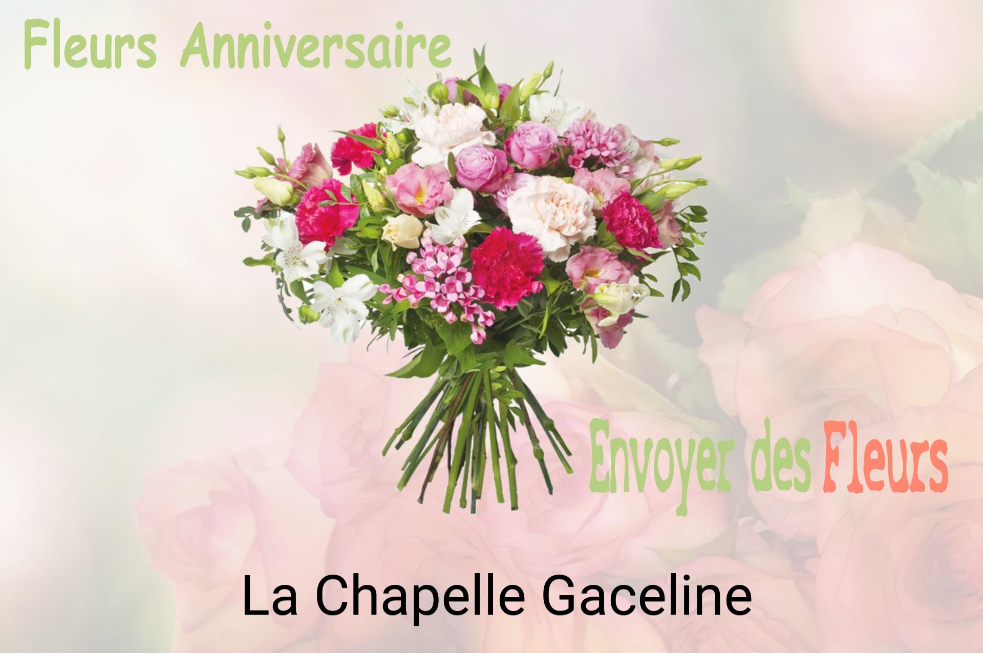 Bouquet de fleurs d’anniversaire livré à La Chapelle-Gaceline